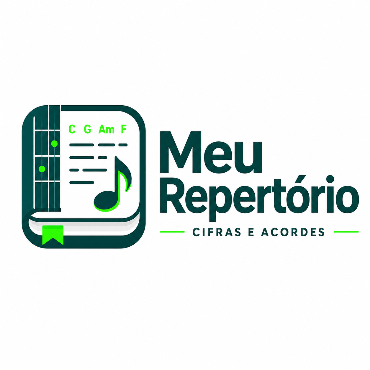 Logo Meu Repertório: Cifras e Acordes